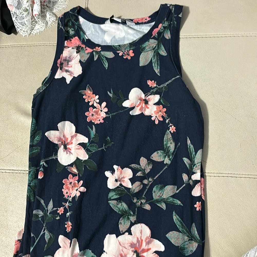 Stretchy comfy knee length